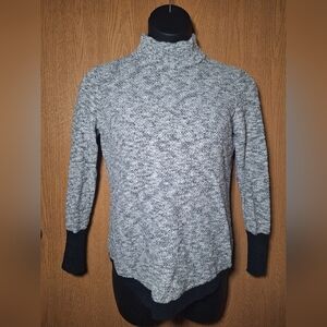 Gray and Black Women's Sweater
